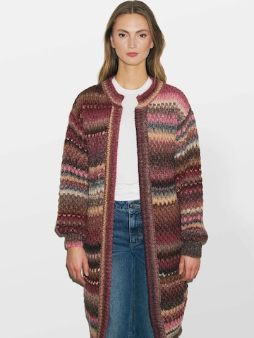 Cardigan ' Gio ' Noella en marron : devant