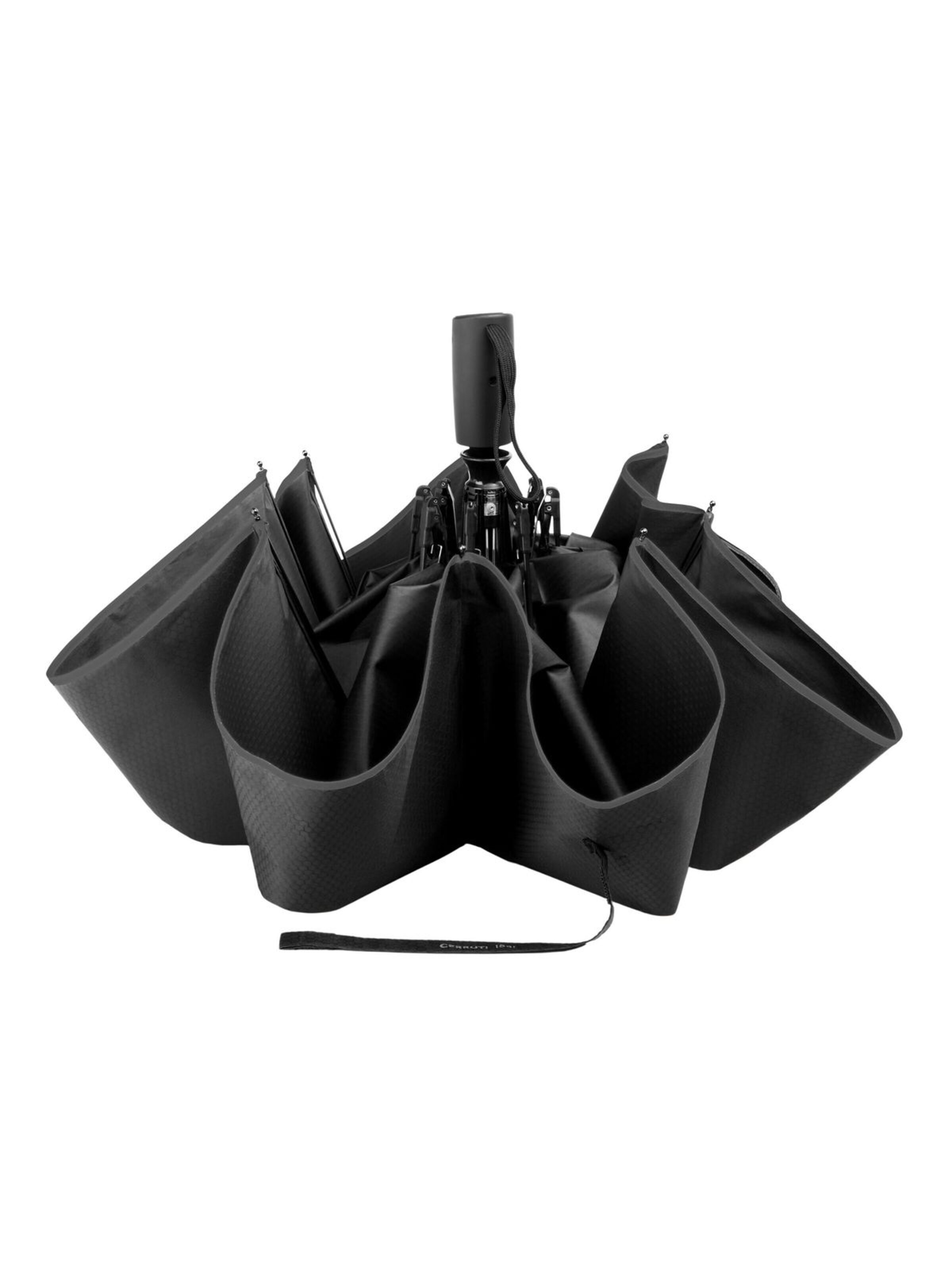 CERRUTI 1881 Parasol 'Pocket umbrella Islington' w kolorze czarny