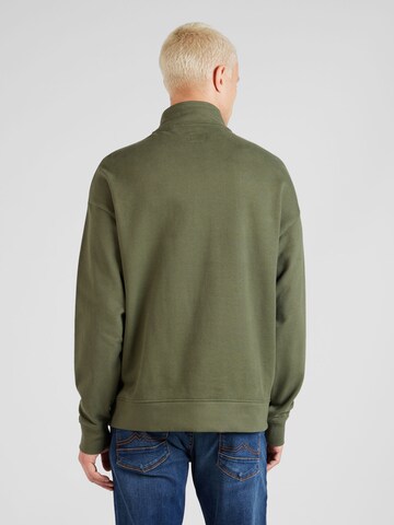 MUSTANG Sweatshirt 'BEN' in Groen