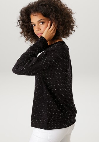 Aniston CASUAL Sweatshirt in Black