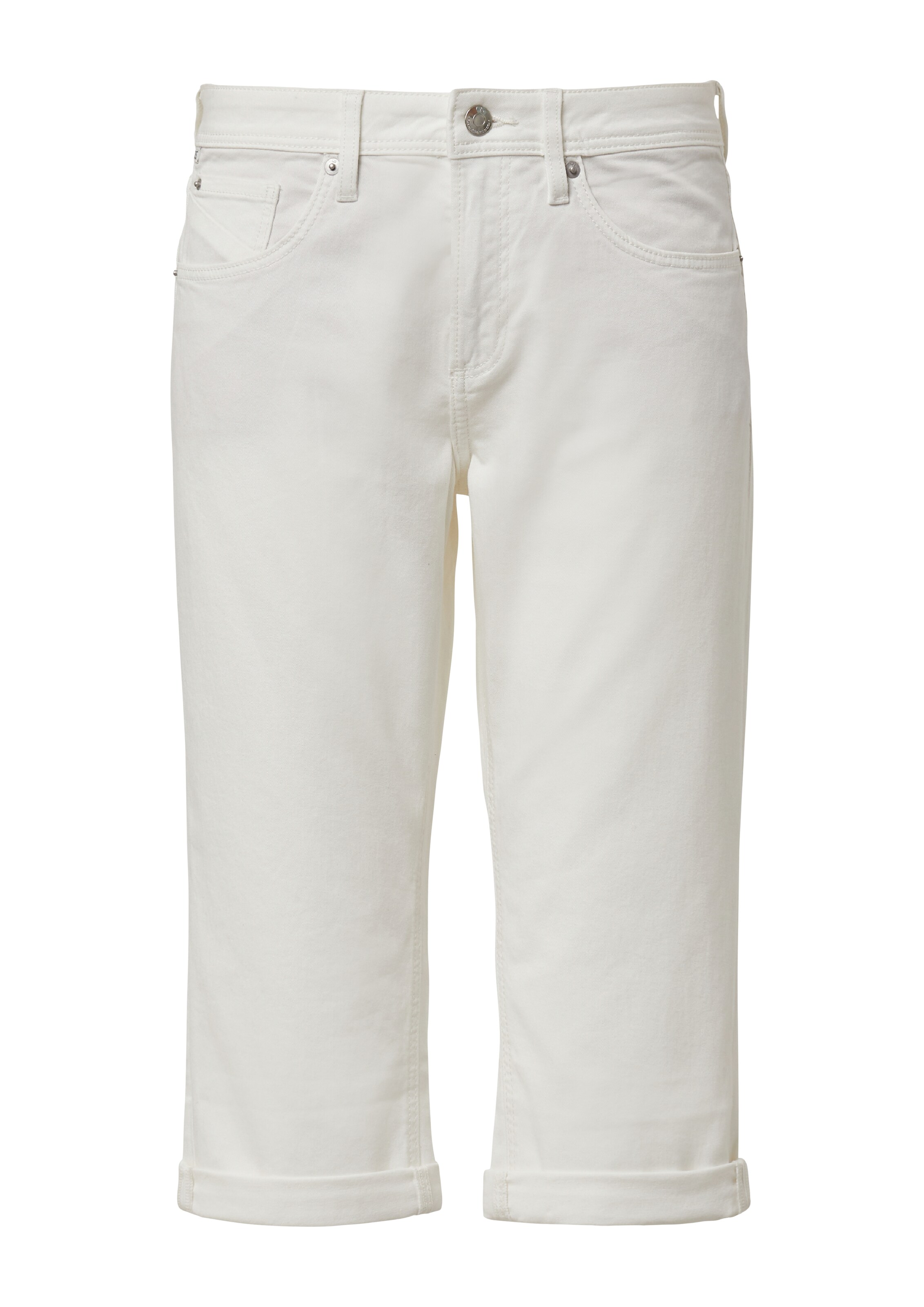 QS Jeans 'Catie' in Beige: voorkant