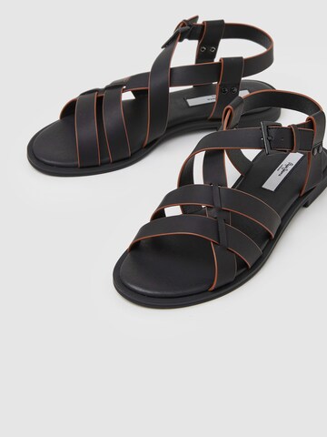 Pepe Jeans Sandal 'HAYES ROME' i svart