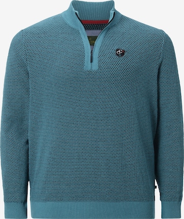 Charles Colby Sweater in Green: front