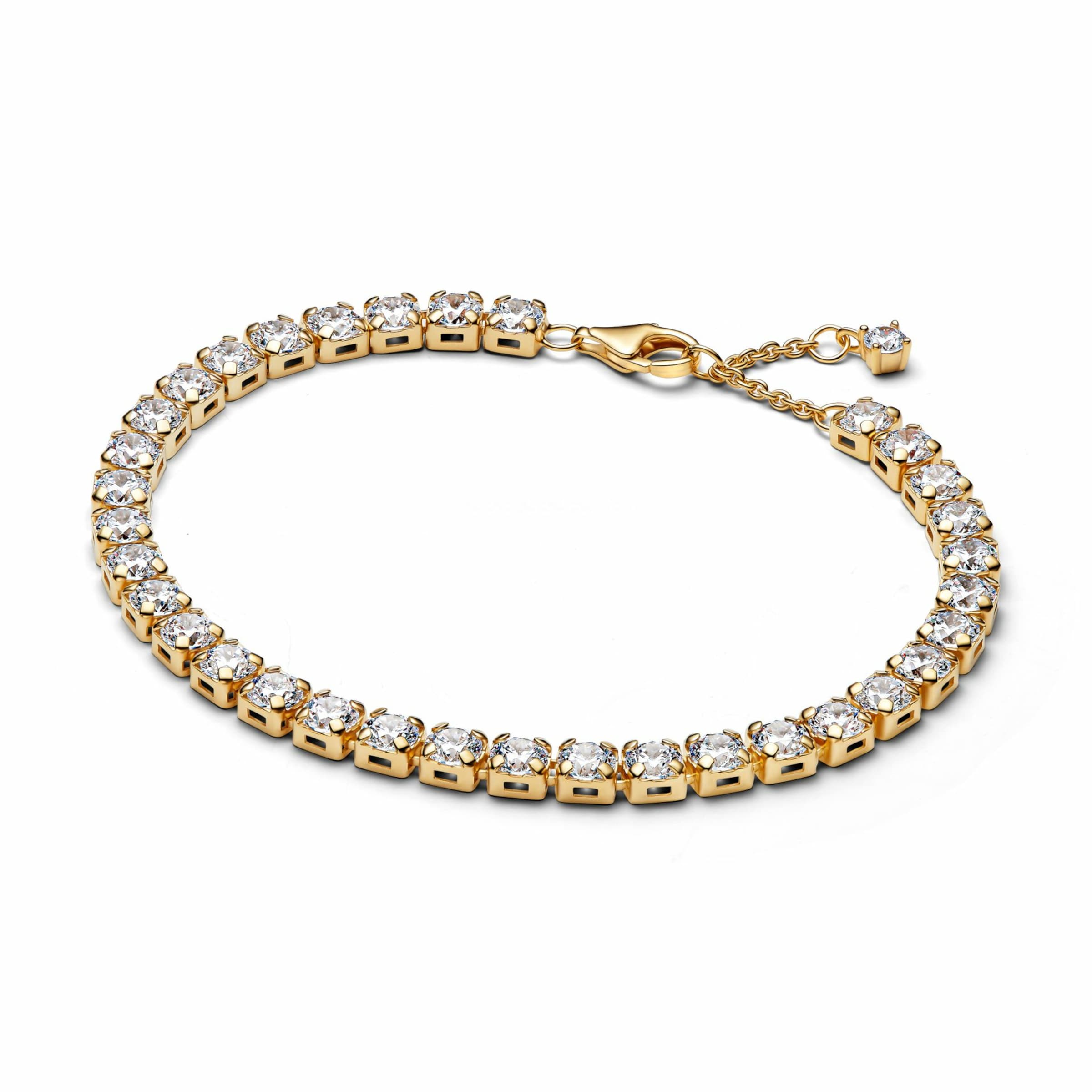 Pandora Armband in Gold: Vorderseite
