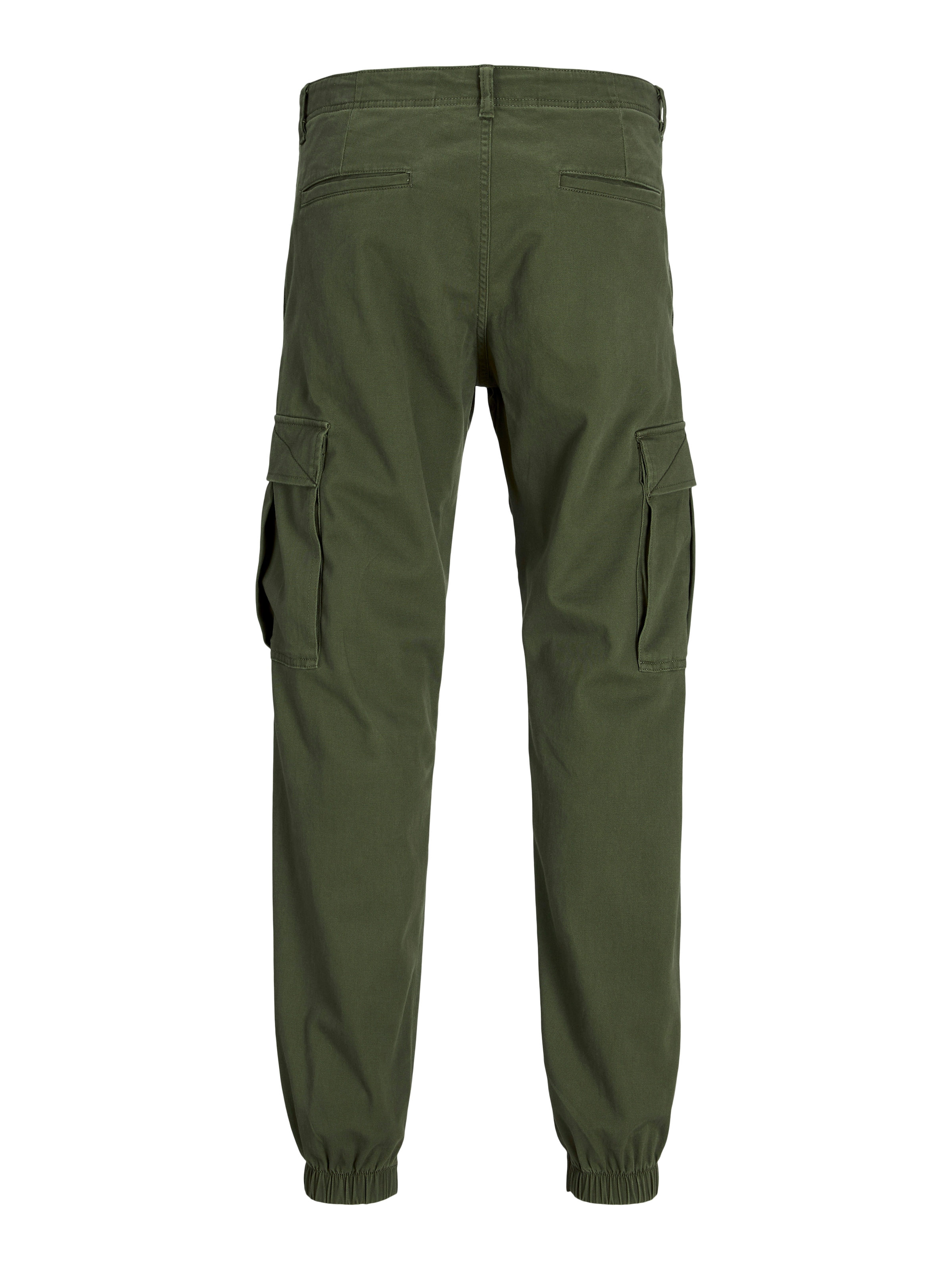 Effilé Pantalon cargo 'JPSTKane Jonnie' JACK & JONES en vert