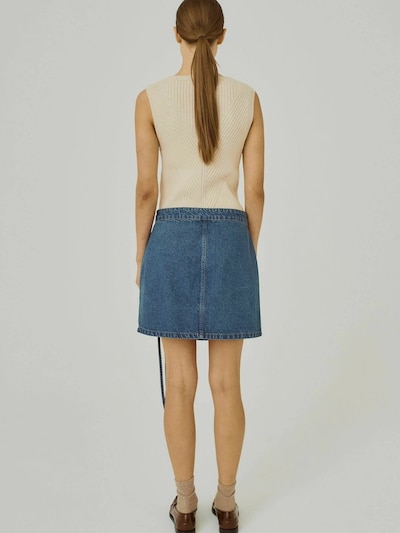 NORR Skirt 'Ninni' in Blue denim, Item view