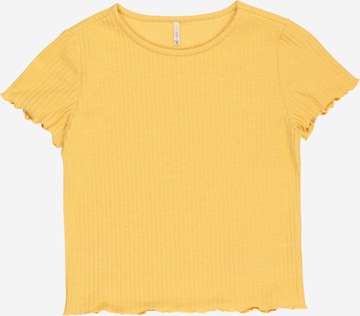 KIDS ONLY Μπλουζάκι 'Nella' σε κίτρινο: μπροστά