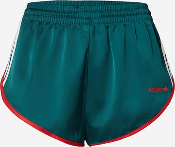 žalia ADIDAS ORIGINALS Standartinis Kelnės: priekis