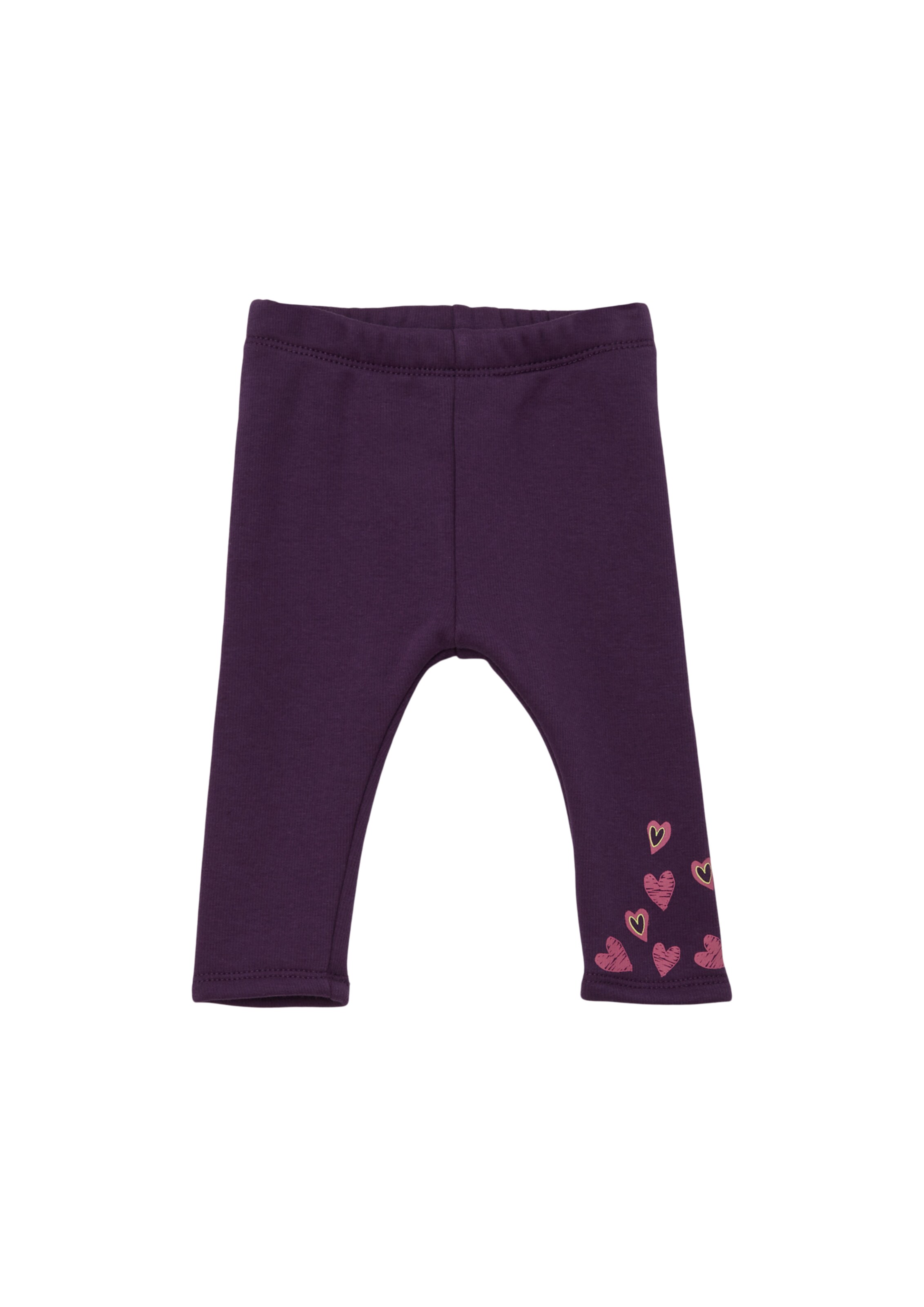 s.Oliver Skinny Leggings in Lila: Vorderseite