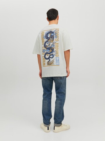 JACK & JONES T-Shirt 'Trust' in Weiß