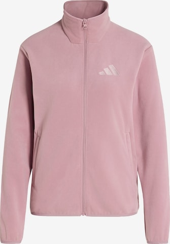 Veste en polaire fonctionnelle 'Essentials' ADIDAS TERREX en violet : devant