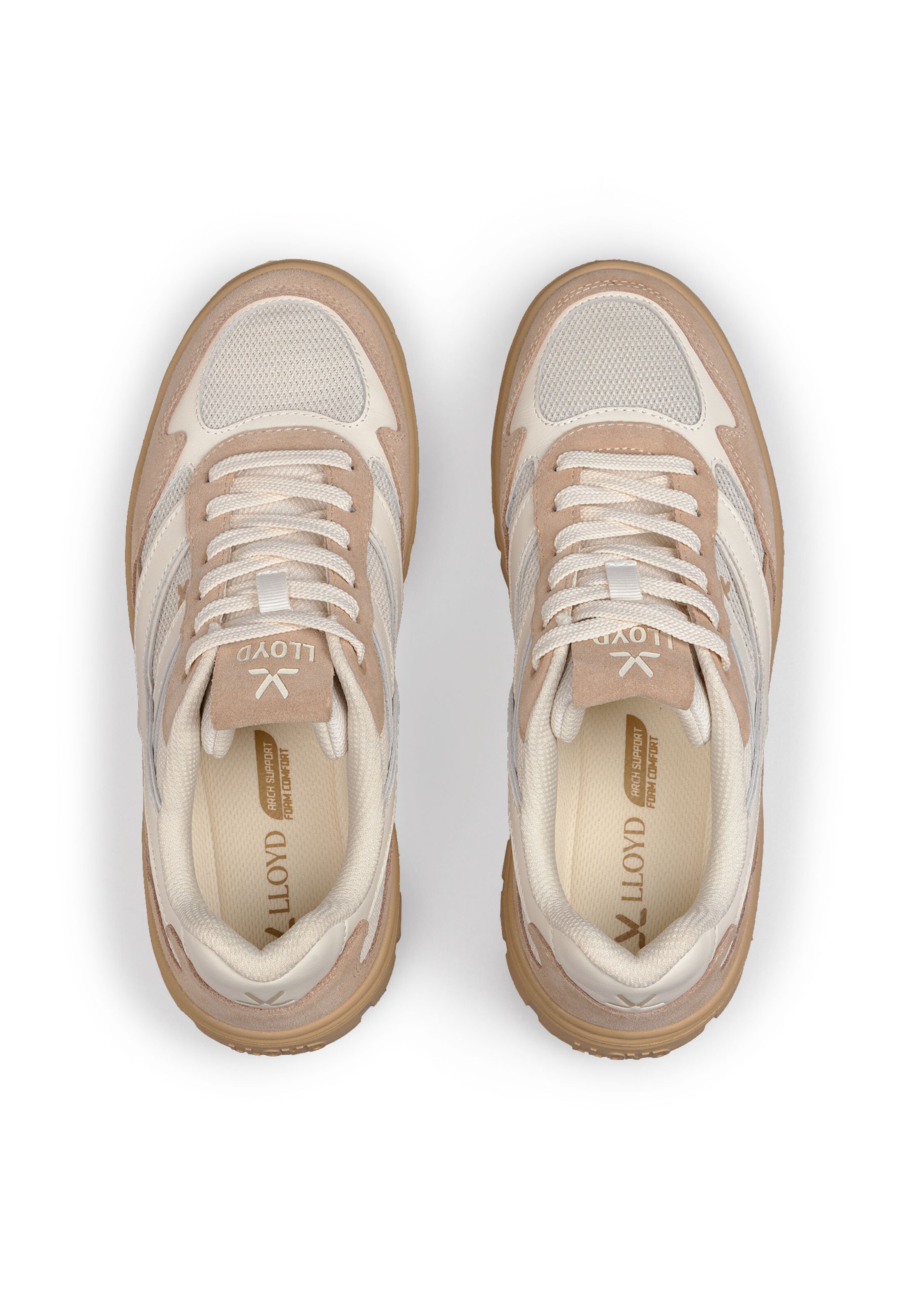 Sneaker bassa 'TORO WAVE' di LLOYD in bianco