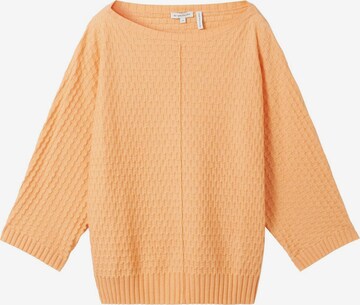 TOM TAILOR Sweater in Orange: front