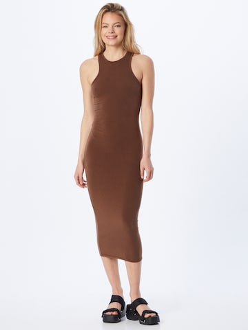 Robe Nasty Gal en marron : devant