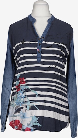 Desigual Bluse M in Blau: Vorderseite