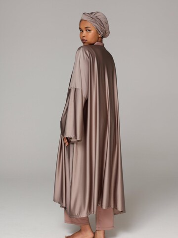 SIYA Swimwear T-shirt Swimsuit dress 'Cover-up' in Grey