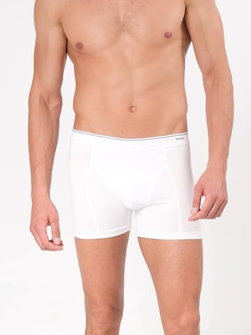 Blackspade Boxer shorts ' Tender Cotton ' in White: front