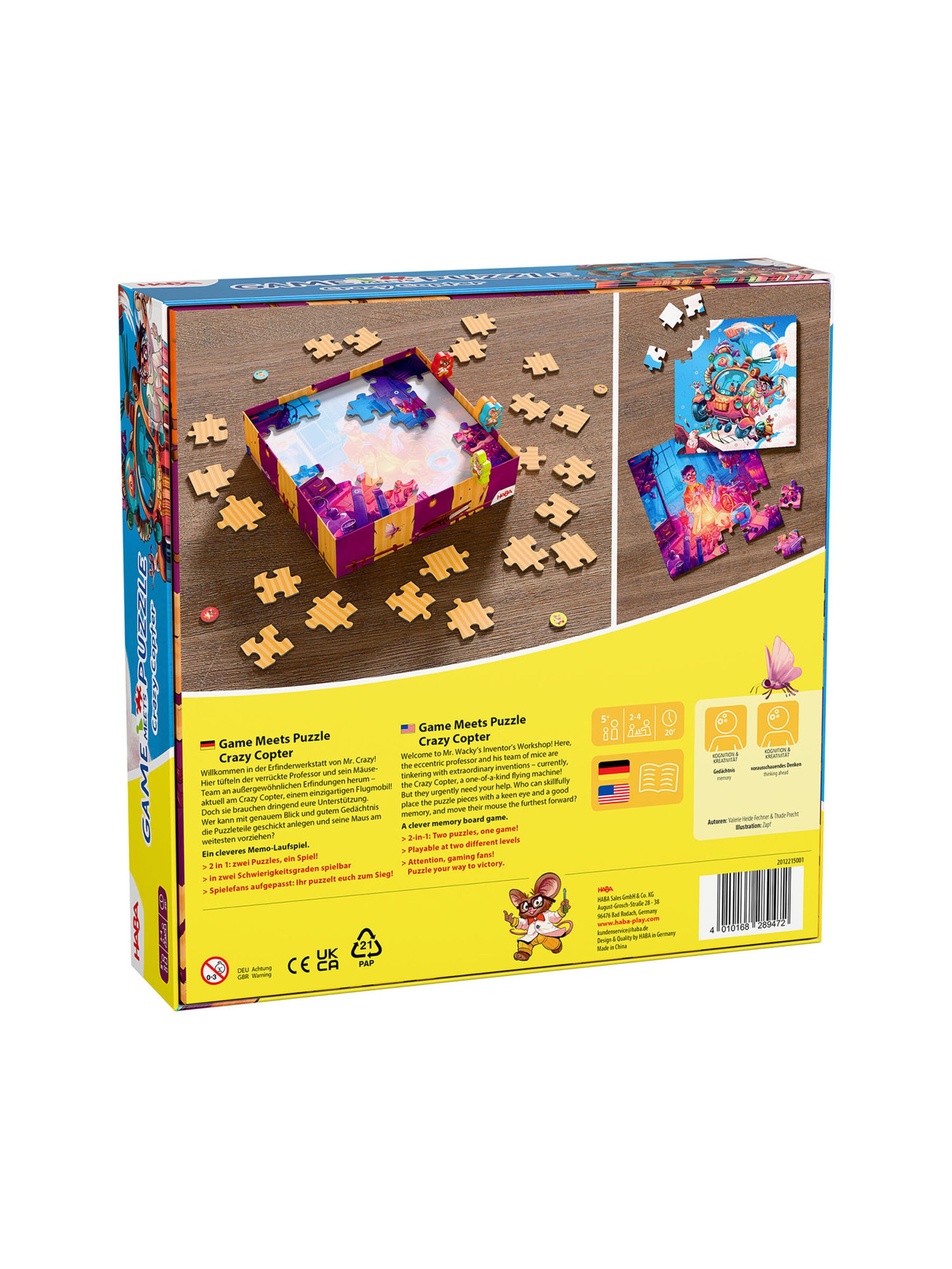 Jeux HABA en mélange de couleurs