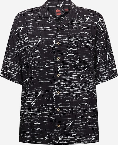 QUIKSILVER Chemise fonctionnelle 'VEINSCOSE' en noir / blanc, Vue avec produit