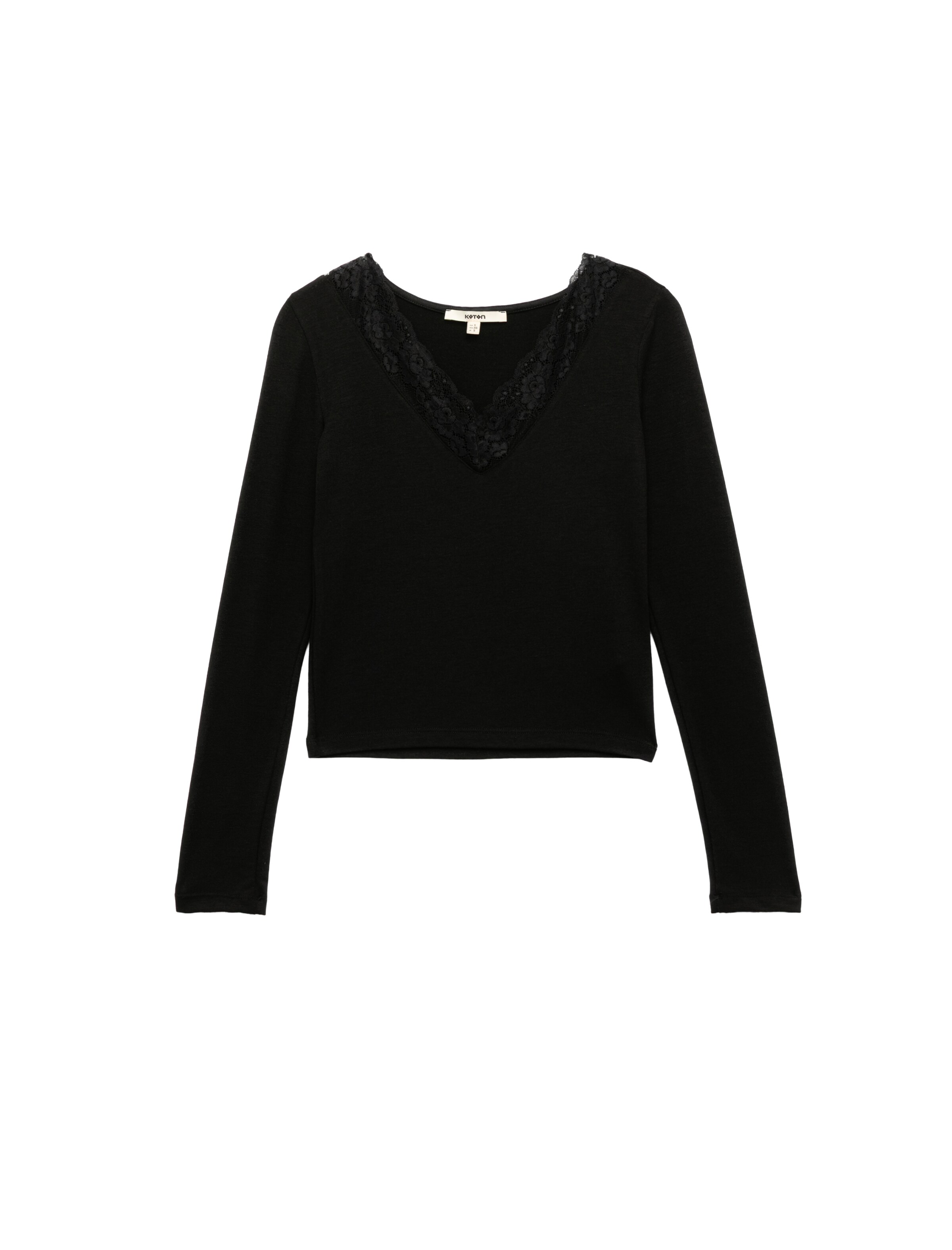 Koton Shirt in Black: front