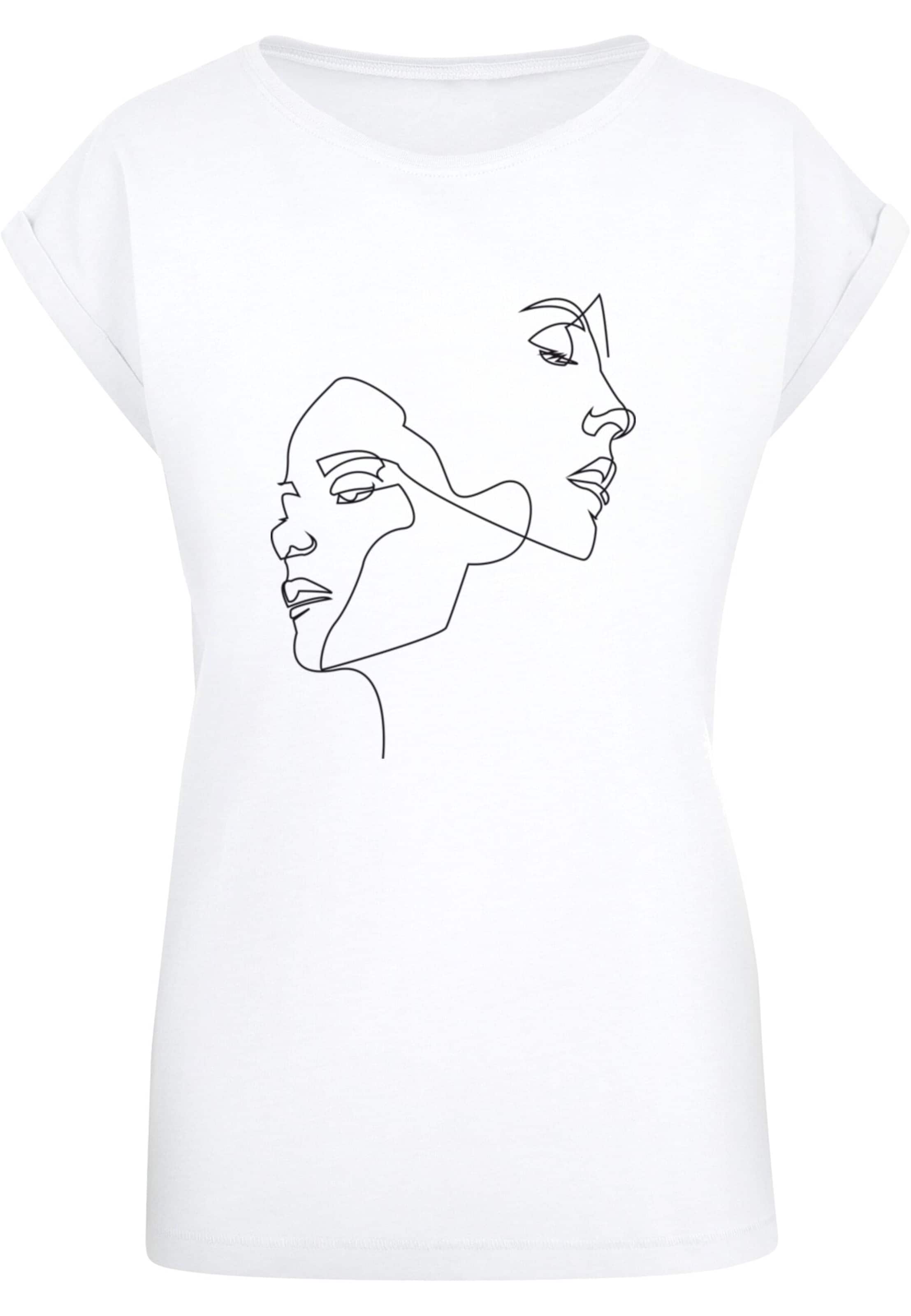 balts Mister Tee T-Krekls 'One Line': no priekšpuses