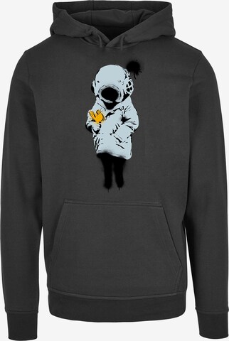 Merchcode Sweatshirt 'Deep Sea Diver' in Black: front