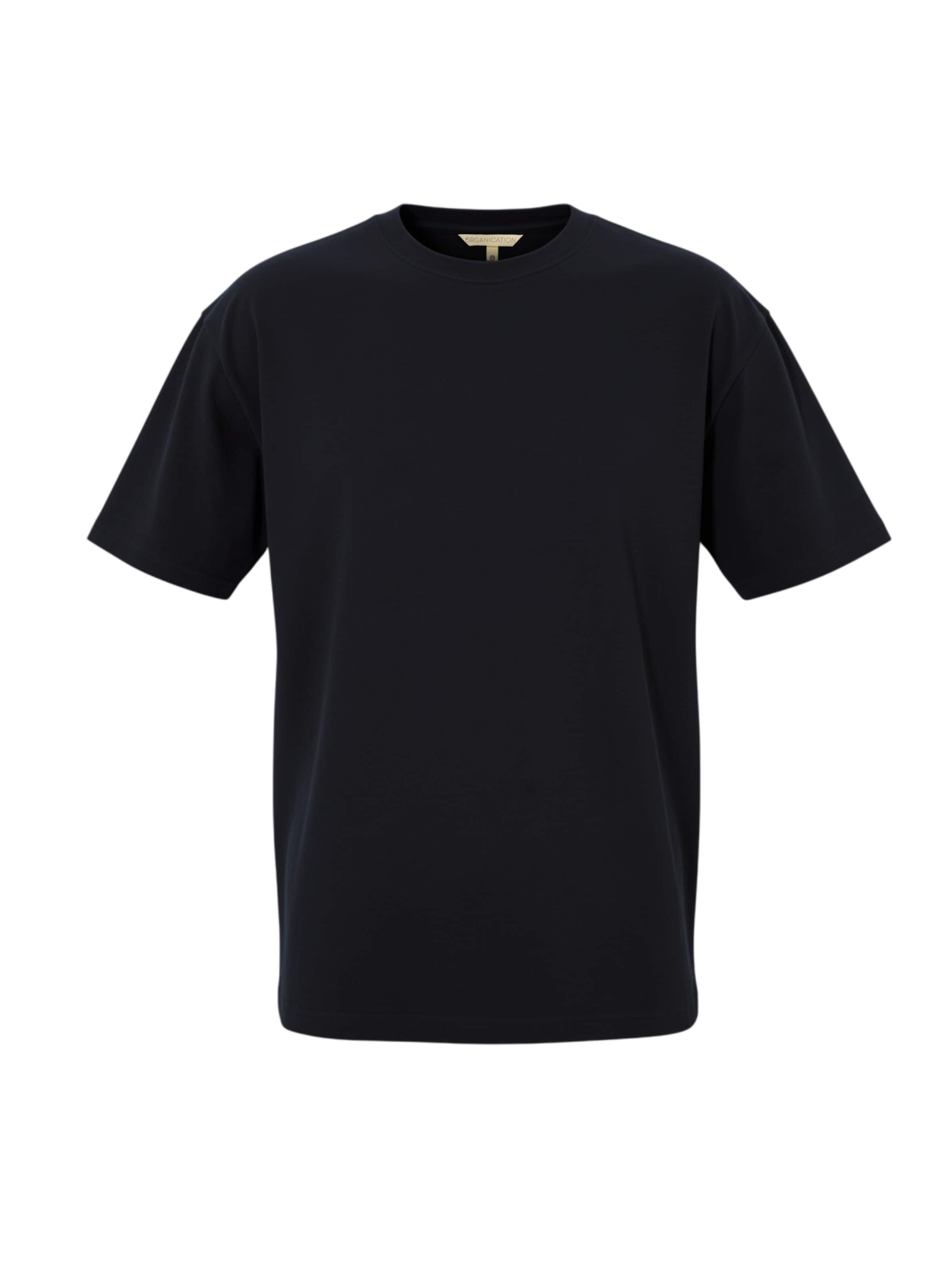 Organication Shirt in Black: front