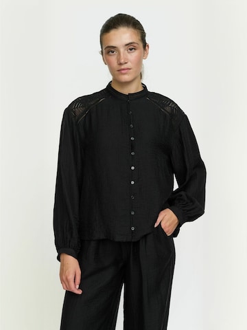T-shirt ' SRJuliette ' Soft Rebels en noir : devant