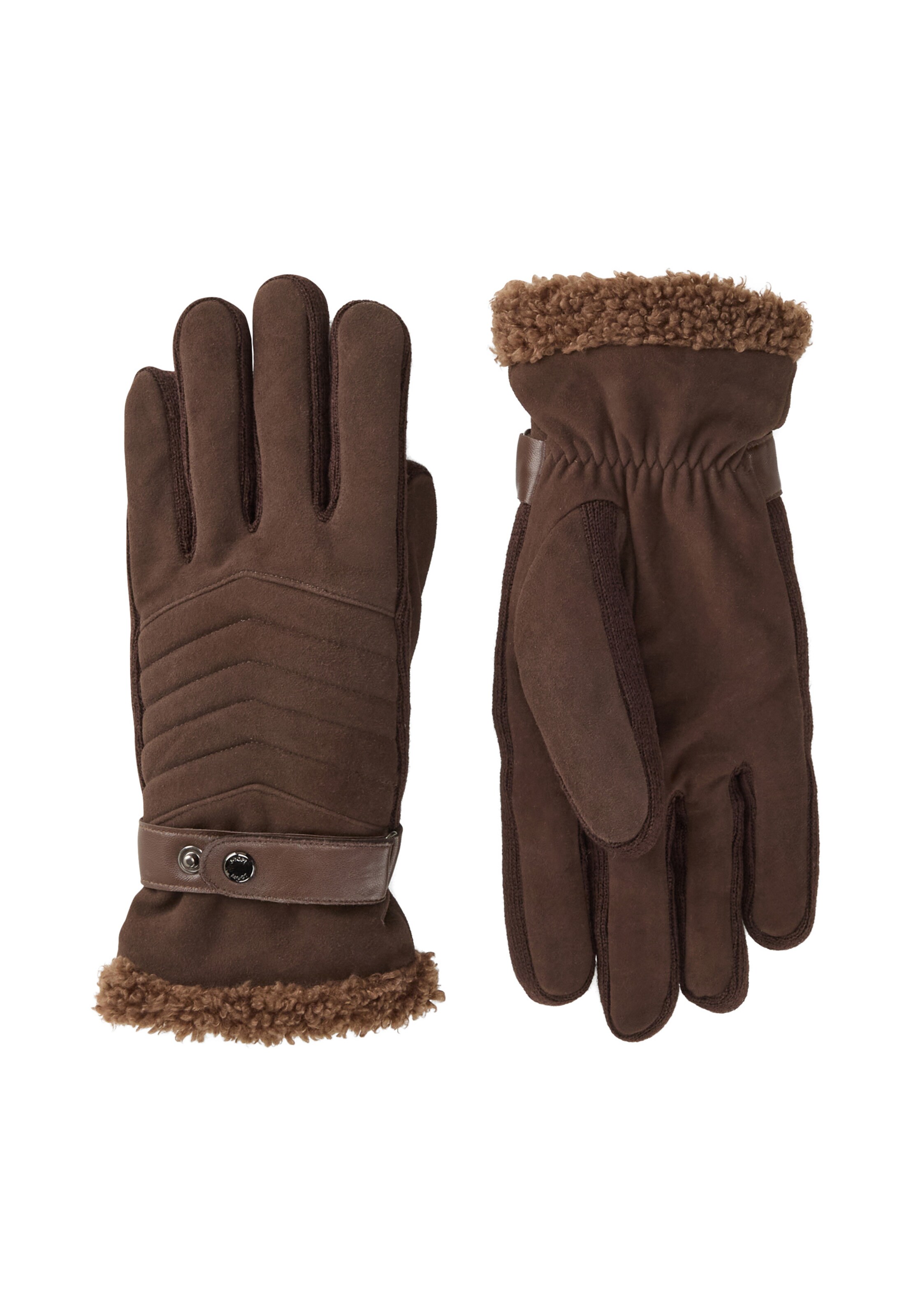 JOOP! Gants en brun foncé, Vue avec produit