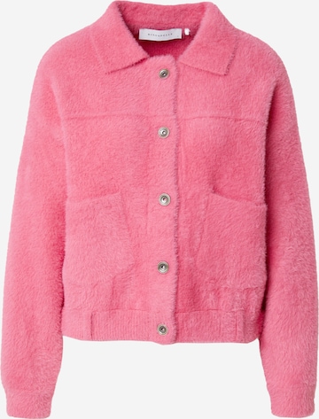 RINO & PELLE Knit cardigan 'Bubbly' in Pink: front