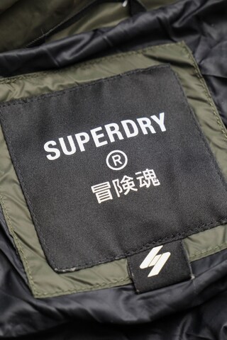 Superdry Puffer Jacke L in Grün