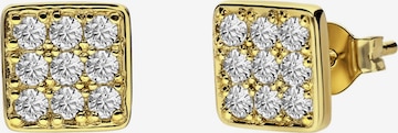 Boucles d'oreilles 'High Class' Lucardi en or : devant