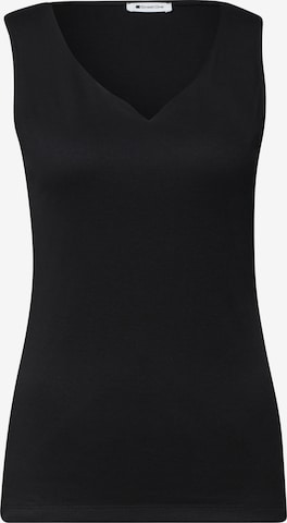 STREET ONE Top in Schwarz: Vorderseite