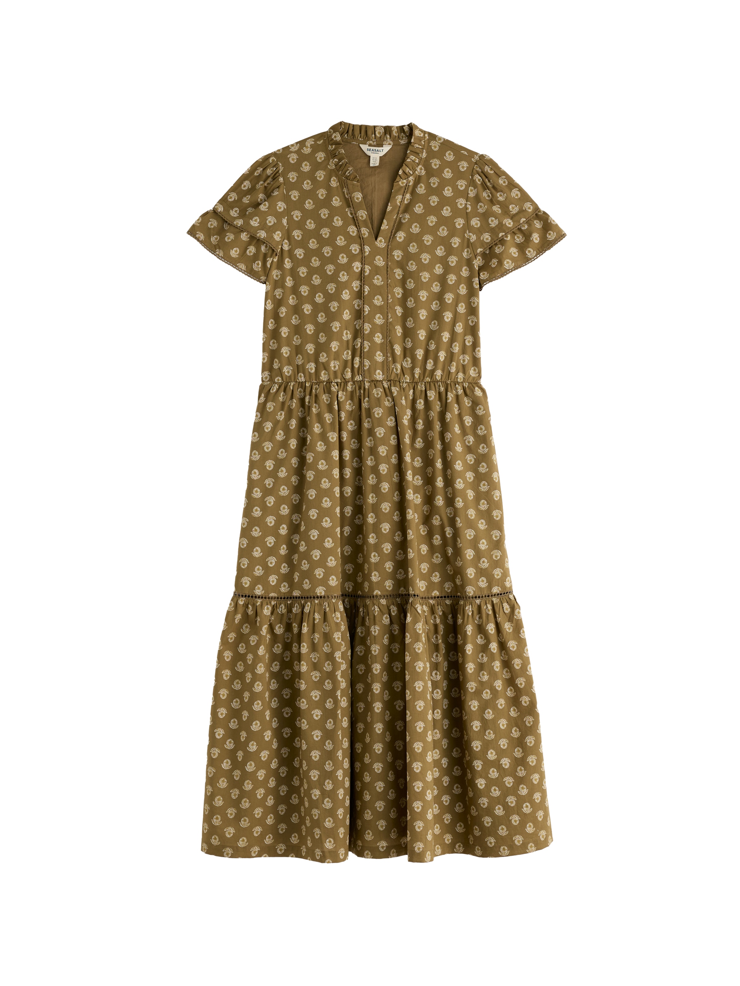 Robe Seasalt Cornwall en vert : devant