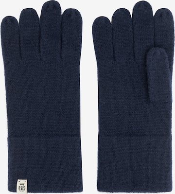 Roeckl Full Finger Gloves in Blue: front