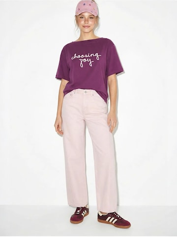 Bianco Lucci Shirt in Purple: front