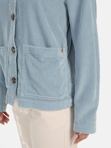 CAMEL ACTIVE Cordjacke aus reiner Baumwolle in Blau
