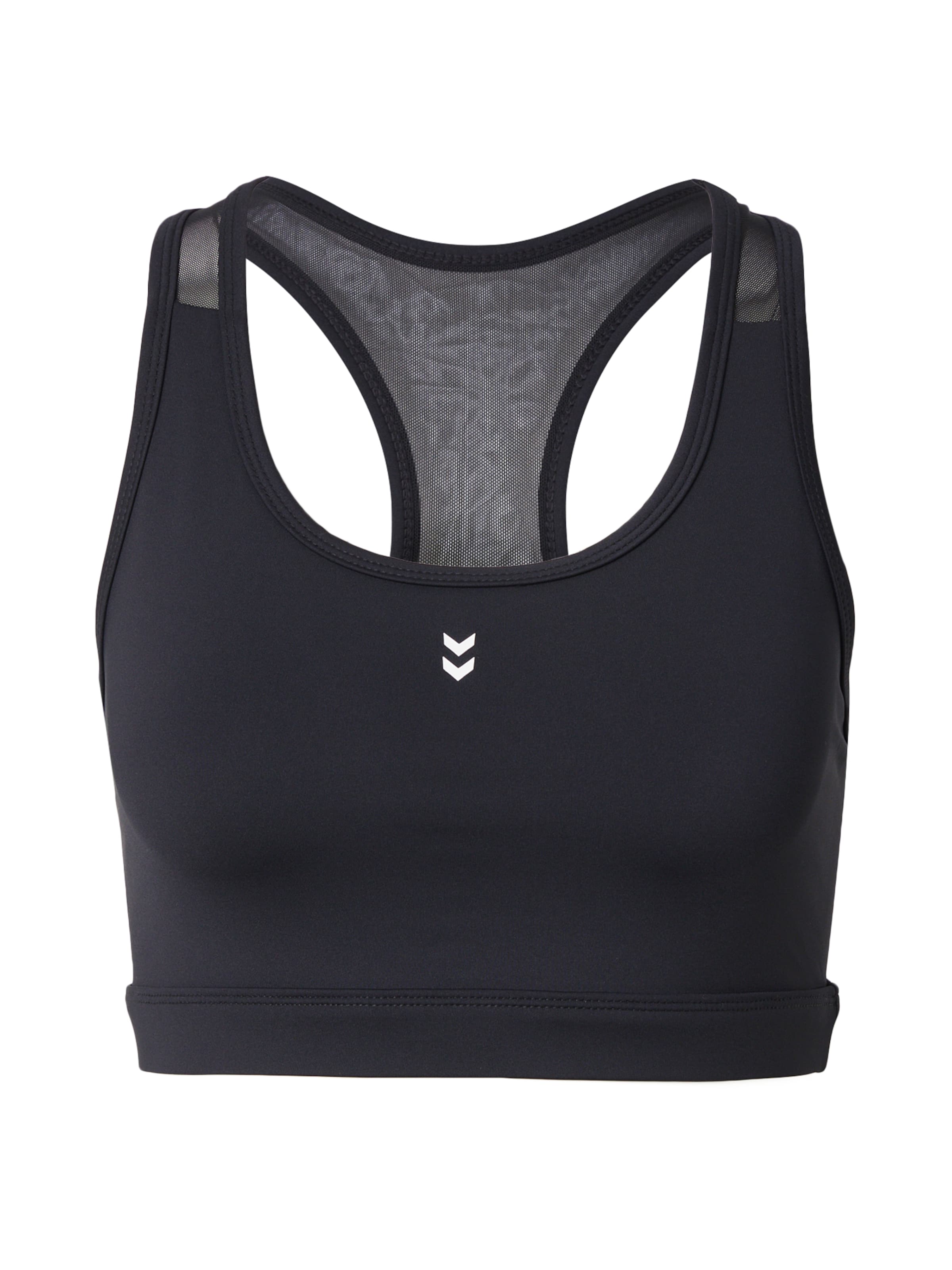 Hummel Bustier Sports-BH 'Ultimate' i sort: forside