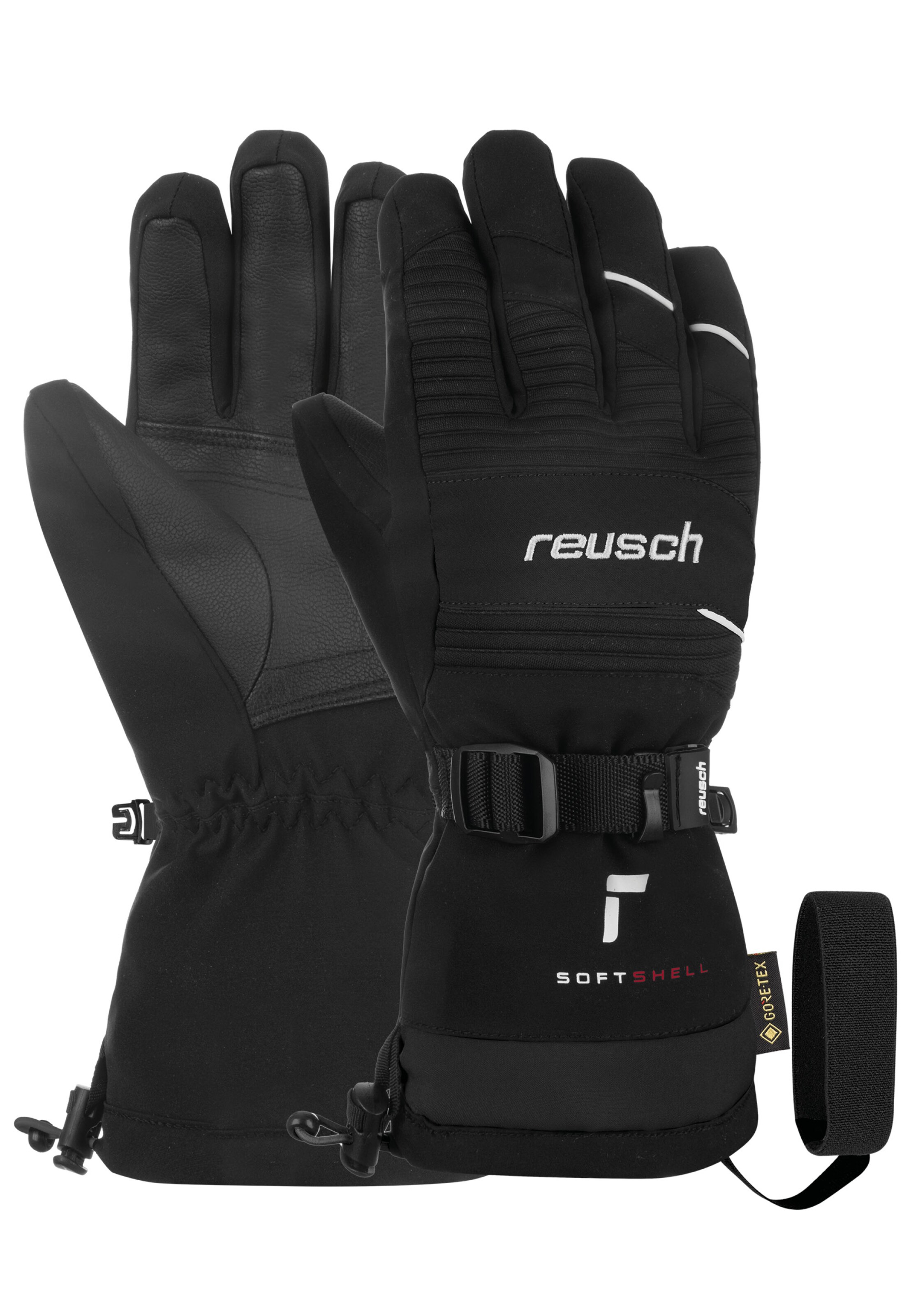 REUSCH Handschoenen 'Maxim GORE-TEX' in Zwart: voorkant