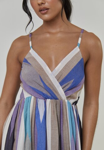 Abito di South Beach in blu