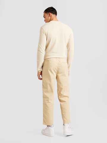 Calvin Klein Jeans Regular Trousers in Beige