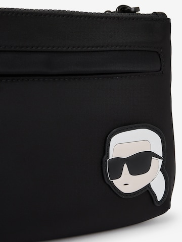 Karl Lagerfeld Чанта за през рамо тип преметка в черно