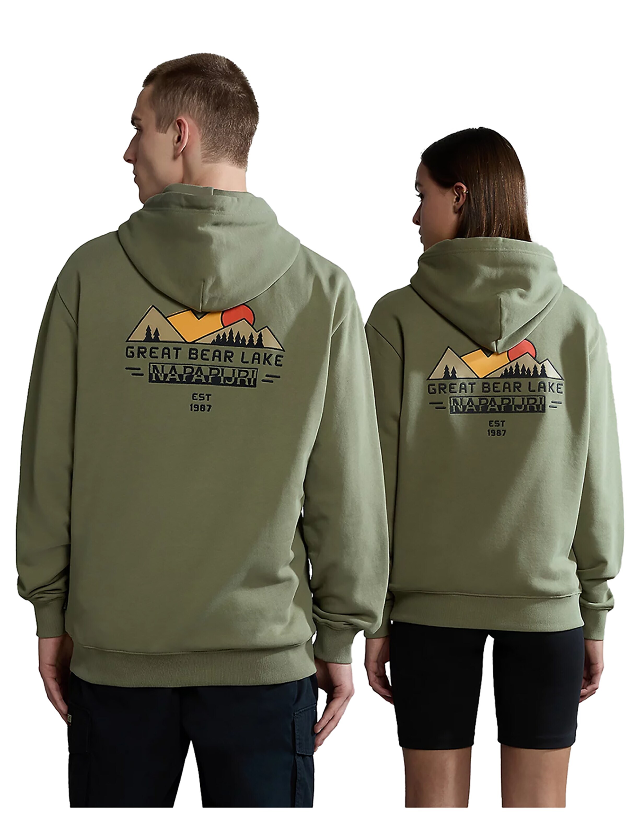 NAPAPIJRI Sweatshirt 'Boyd'‌ in Grün