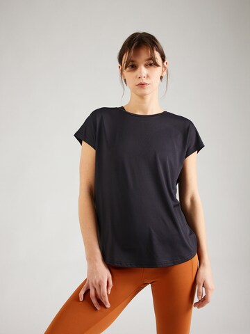 ONLY PLAY - Camiseta funcional 'AUB-MILA LIFE' en negro: frente