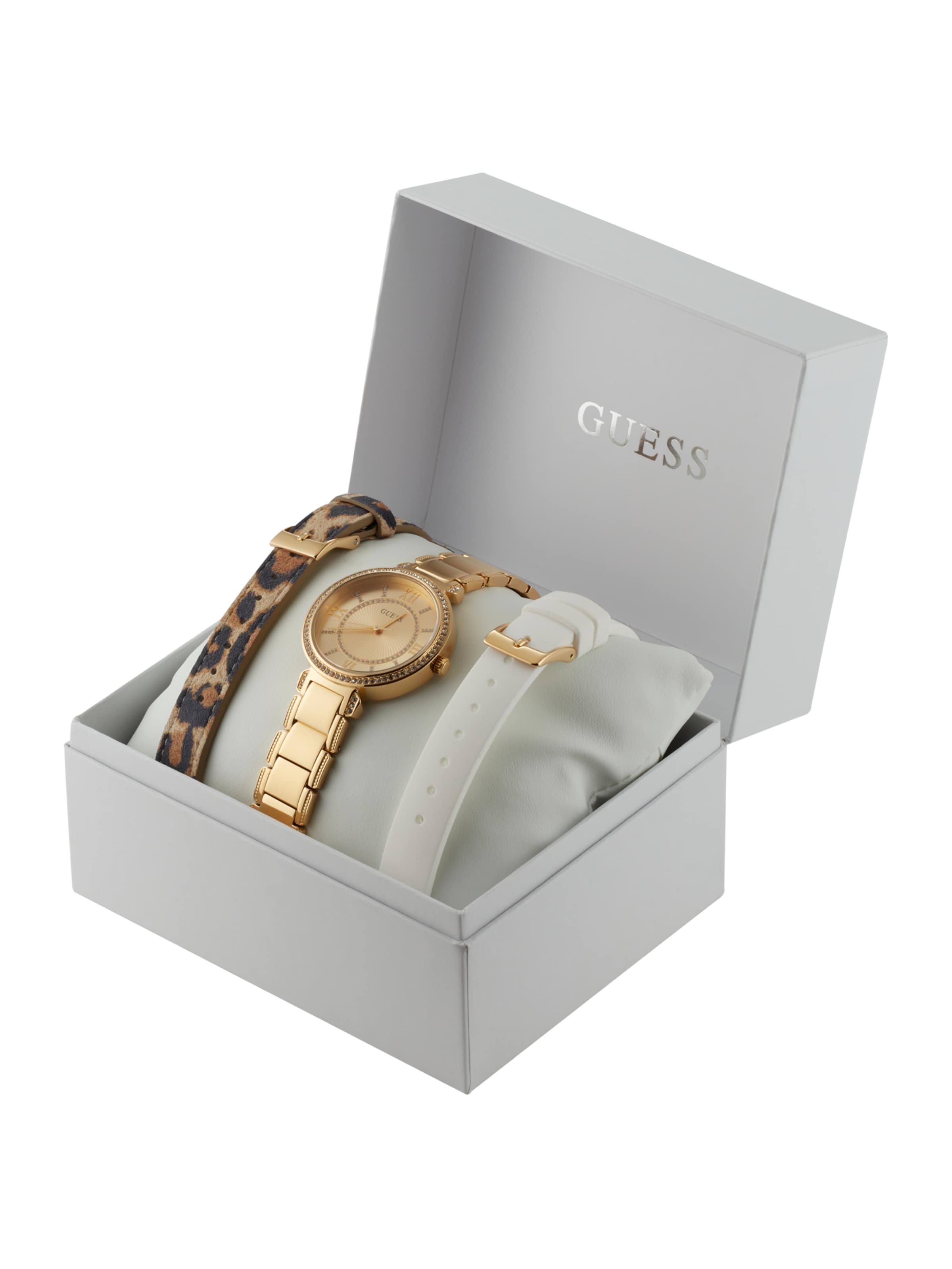 GUESS Analógové hodinky 'Montage' - Zlatá