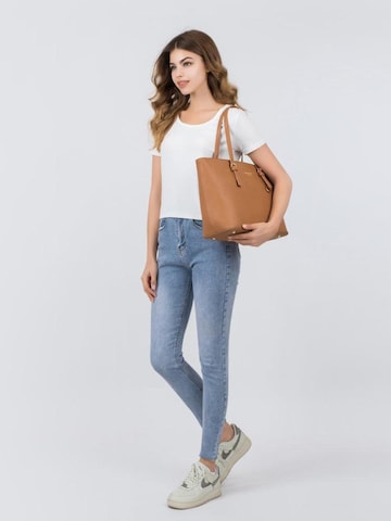 Princely London - Shopper 'Beverly' en marrón