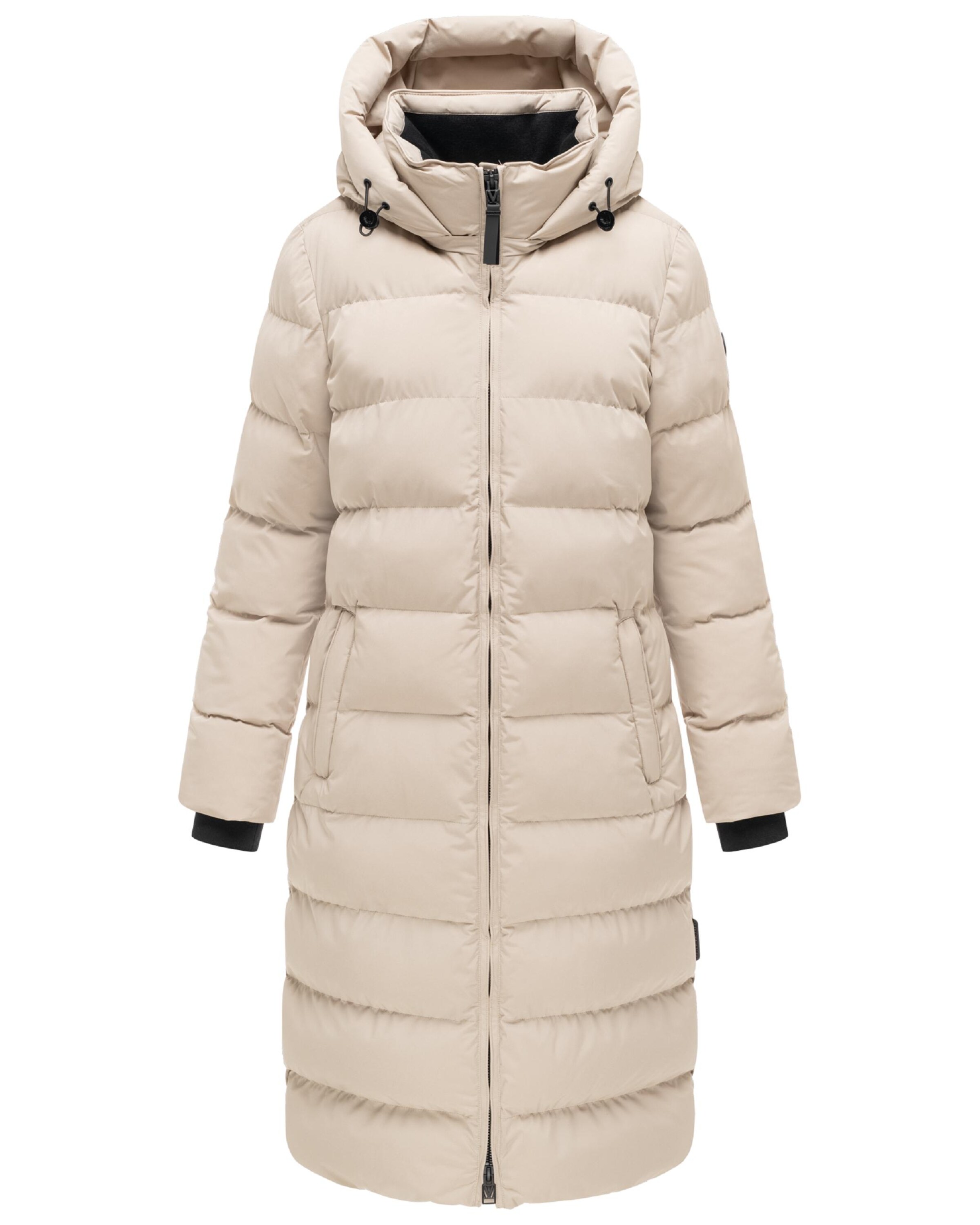 MARIKOO Raincoat 'Harukaa 16' in Beige: front