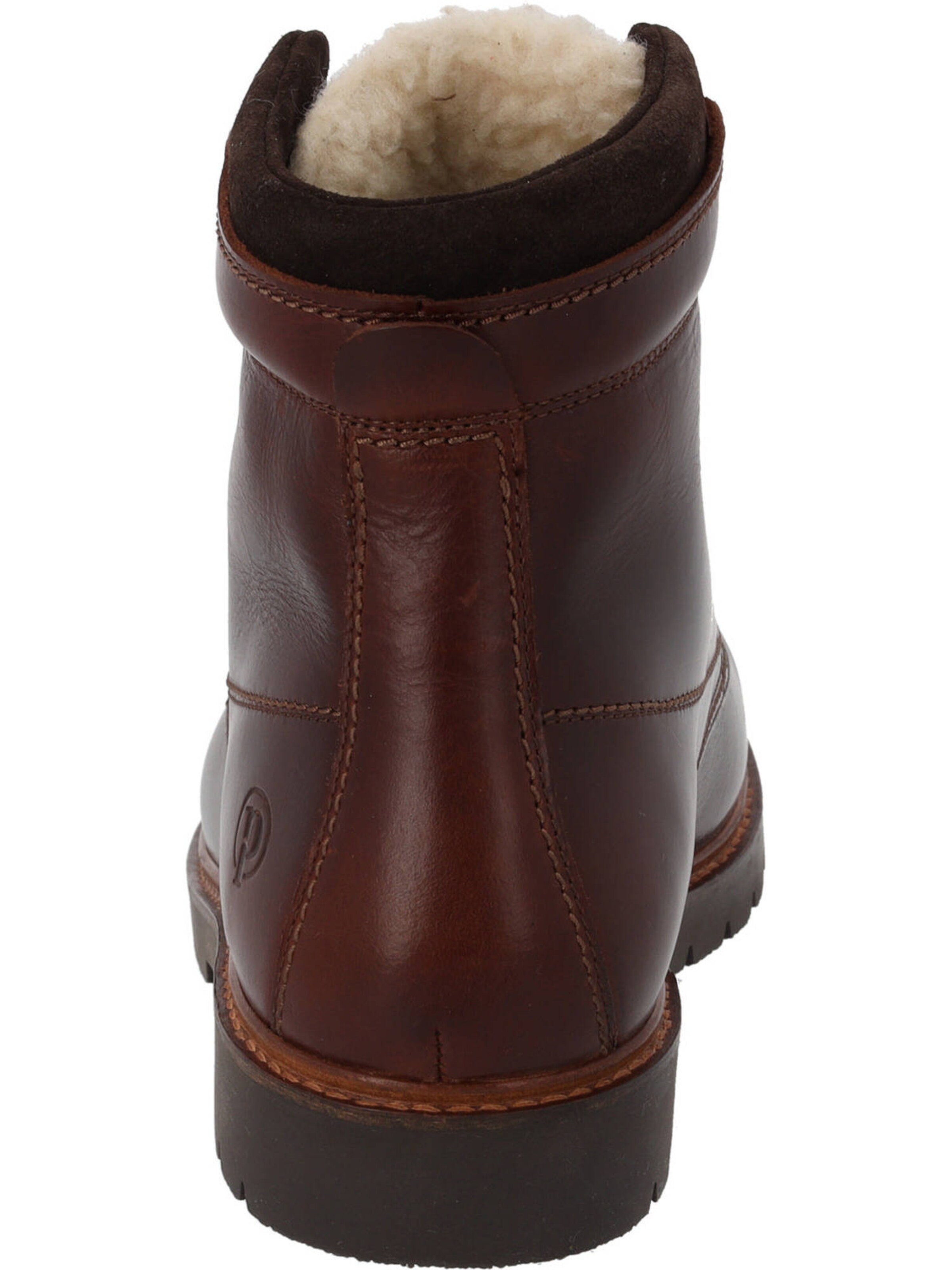 Palado Ботинки на шнуровке 'Ocobs' в Коричневый