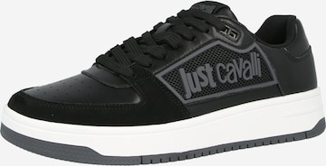 Just CavalliNiske tenisice 'FONDO AZULA' - crna boja: prednji dio