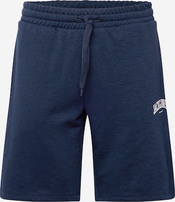 JACK & JONES Loosefit Nadrág 'KANE JOSH' - kék: elől